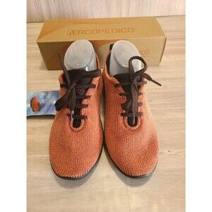 Arcopedico Neoclassic LS Brick Size 38 Knit Comfort Shoes Made in Portugal 1151